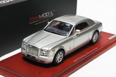 【超值特價】樹脂 1:43 TSM Rolls Royce Phantom 2009 銀色
