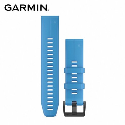 @竹北旗艦店@GARMIN QUICKFIT 22mm 青藍色矽膠錶帶【原廠公司貨】