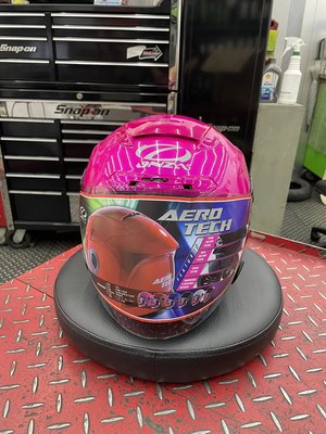 【太一摩托車精品店】結束代理出清特價 ONZA 安全帽 AERO TECH XL【桃紅色】$1000