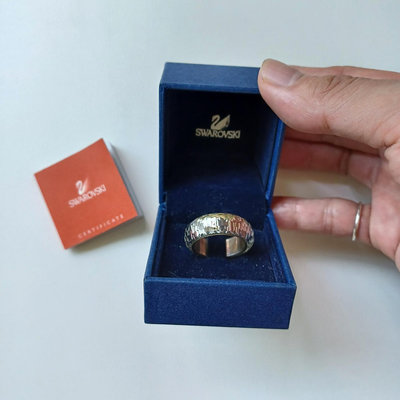【叵帥】【Bjs啵古着】1990年代Swarovski施華洛世奇水晶戒指（25081566）