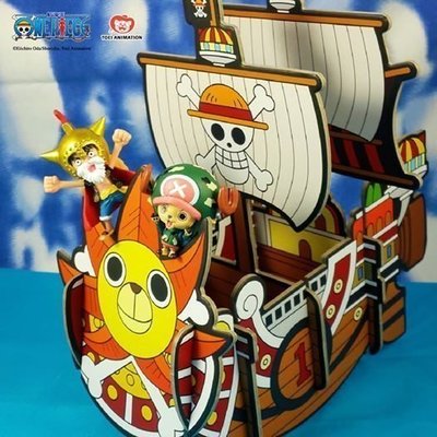 航海王 海賊王  造型置物架 單售【千陽號 &amp; 九蛇海賊船】