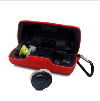 BOSE SoundSport Free耳機保護套 保護盒矽膠保護套 耐磨耐髒 防震抗摔 保護包 耳機包16933