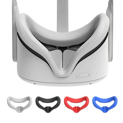 Vr 配件 Oculus Quest 2 眼罩 Quest2 鏡片套遮光軟矽膠面部眼罩墊