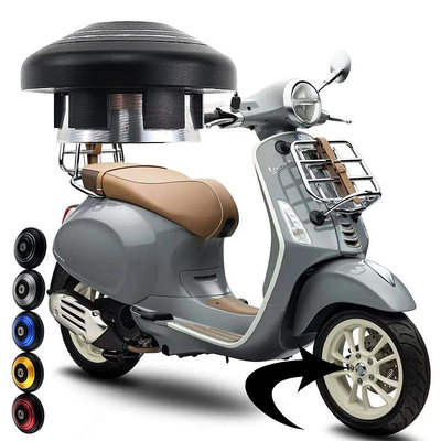 摩托車配件 適用比亞喬Vespa春天沖刺150 GTS300 GTV300前輪裝飾蓋輪轂中心蓋
