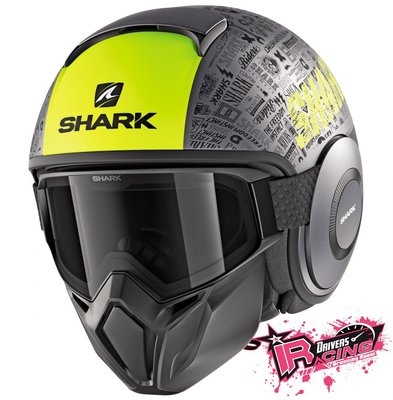 ♚賽車手的試衣間♚ Shark® Street-Drak Tribute RM Mat Yellow 2019