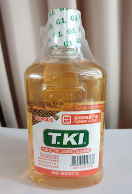 白人TKI鐵齒 蜂膠漱口水 350ML/瓶 2瓶裝 製造日期2023.02.03 有效期限3年
