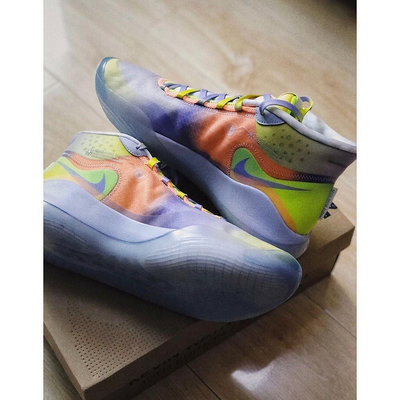 Nike Zoom KD12 EYBL 彩虹 黃 籃球鞋 CK1201-900 男鞋