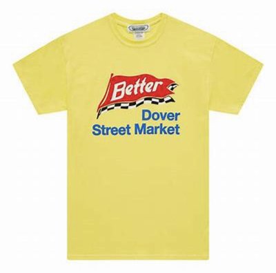 Dover street market 全新潮牌tshirt Stussy better gift shop 聯名限定款 拳王泰森 尺寸Large - XL