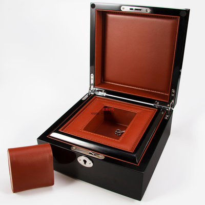 錶盒 實木高檔手表盒木質烤漆帶鎖箱商品首飾精美禮物包裝收納watchbox