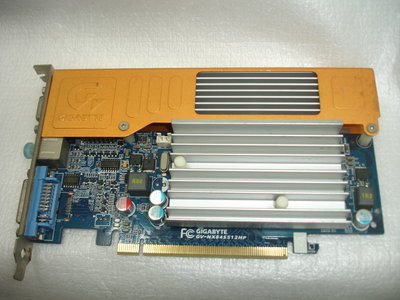 技嘉GV-NX84S512HP Geforce 8400 GS 512MB PCI Express 2.0 顯示卡