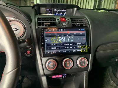 Subaru imerpza 森林人 Forester WRX  Android 安卓版觸控螢幕主機導航/USB/藍芽