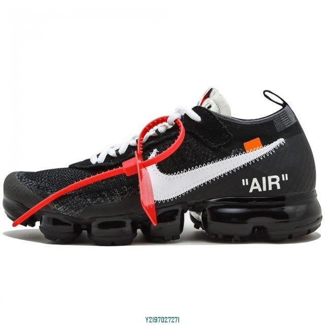 OFF-WHITE x 耐克Nike Air VaporMax Black Item AA3831-001 | Yahoo