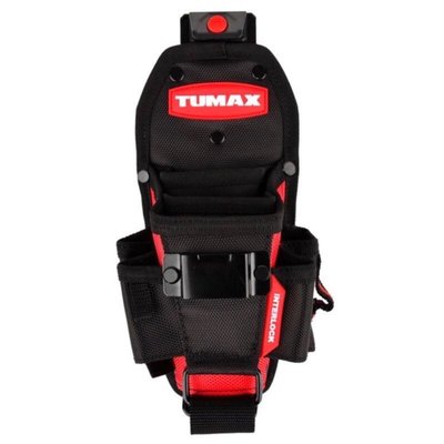 TUMAX 鉗袋 可掛捲尺 捲尺袋 三層 10格 快扣卡扣式 TU151 螺絲起子工具袋