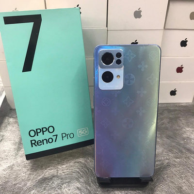 【原盒裝】OPPO Reno 7 pro  5G 8G 256G 6.4吋 藍 歐珀 門市 可面交 1822