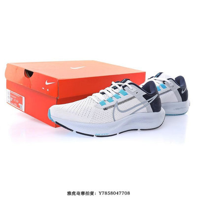 Nike Zoom Pegasus 38“網織白天藍海軍藍”馬拉松輕量慢跑鞋　CW7356-101　男女鞋[飛凡男鞋]