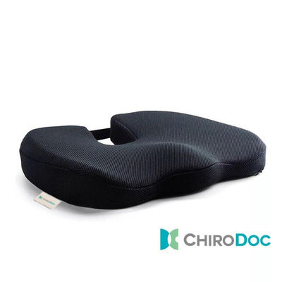 ChiroDoc防滑涼感透氣網布材質記憶棉防蟎坐墊-- 靠墊尾椎坐墊 舒壓記憶棉坐墊 記憶坐墊 記憶枕屁股