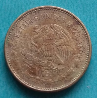 墨西哥 1988年 5披索 銅幣 280-092