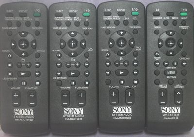 全新原裝 SONY 音響原廠遙控器 CMT-BX201.CMT-HX35R. RDH-GTK33. STR-DA3400