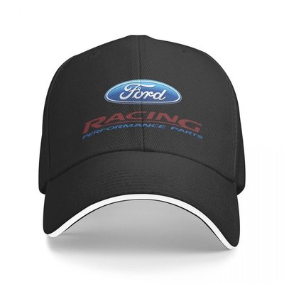 現貨熱銷-帽子 高爾夫帽全新可用的福特性能賽車徽標棒球帽男士女士時尚滌綸帽子男女通用高爾夫跑步太陽帽 S爆款