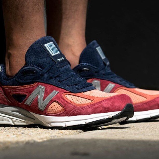 @ A - li 269 NEW BALANCE 990V4 M990CP4 美製USA 紅藍白國旗