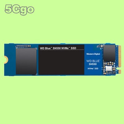 5Cgo【權宇】Western Digital SSD Blue SN550系列-1TB 固態硬碟 (NVMe) 五年保