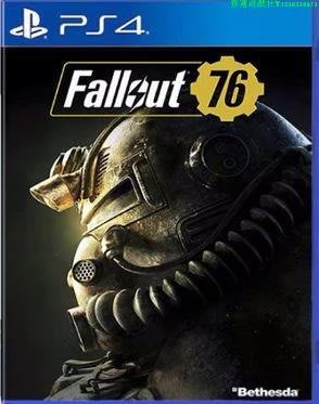 PS4正版二手游戲 輻射76 Fallout 76 動力頭盔 中文 需聯網