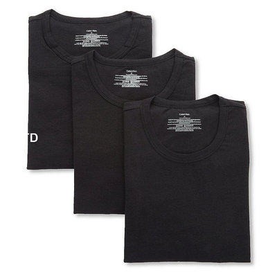 現貨(S-M-L-XL)【CK男生館】Calvin Klein 短袖內衣T恤【CK003C4】三件組-OOTD