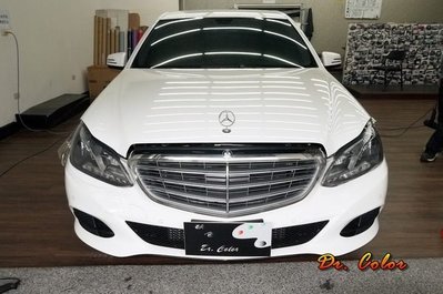 Dr. Color 玩色專業汽車包膜 M-Benz E200 車燈保護膜