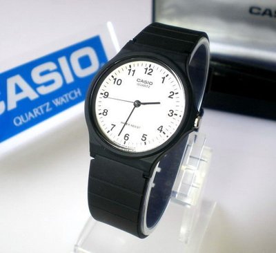 CASIO專賣店 經緯度鐘錶 超薄指針錶 學生考試專用最愛 台灣代理公司貨 保固【超低價】MQ-24-7B