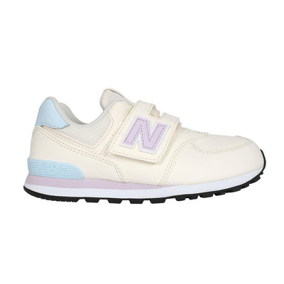 NEW BALANCE 女中童復古慢跑鞋-WIDE(免運 574系列 N字鞋 寬楦「PV574KID」≡排汗專家≡