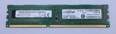 【冠丞3C】美光 curcial DDR3 1600 4G 記憶體 RAM D34G023