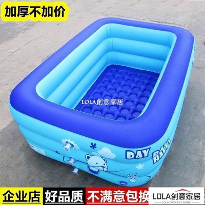 -游泳池家用充氣泡澡桶嬰兒游泳池成人超大充氣泳池洗澡盆