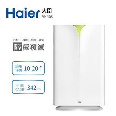 Haier 海爾 醛效抗敏 大H 空氣清淨機 AP450 抗PM2.5 / 除甲醛