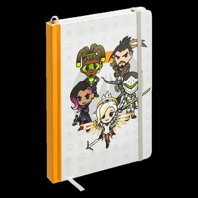 【丹】暴雪商城_tokidoki x Overwatch Heroes Notebook 鬥陣特攻 角色 筆記本