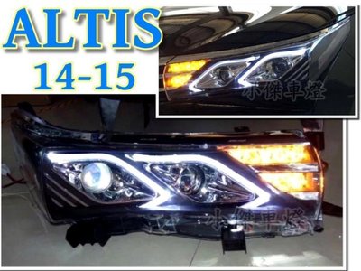 》傑暘國際車身部品《ALTIS 14 15 2014 2015 年 11代 仿賓士款 雙C 導光 4魚眼 r8 燈眉 大