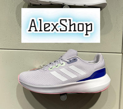 艾力克斯 ADIDAS RUNFALCON 3.0 W 女 HQ1474 粉紫藍 慢跑鞋 X