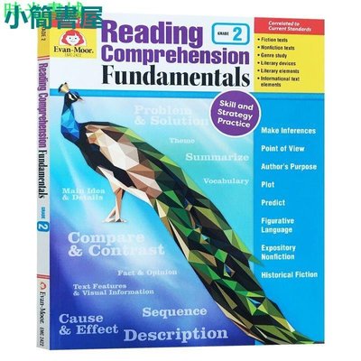 英文原版 閱讀理解基礎強化練習 二年級 Reading Comprehension F