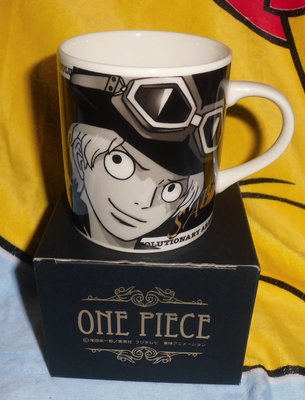 日版﹝限量﹞※※ ONE PIECE MUG CUP航海王/海賊王 ※※日本製【薩波SABO造型】陶瓷馬克杯