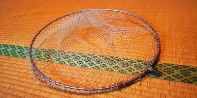 日本製DAIWA鈦合金撈網40cm一體成形含網超輕量GAMAKATSU玉柄SHIMANO