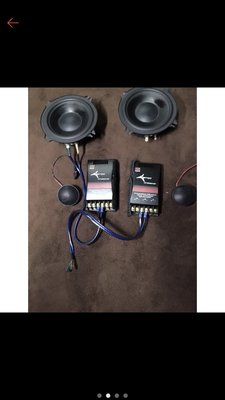 新竹湖口阿皓汽車音響：售 MOREL TEMPO 5.5吋分音喇叭 公司貨 音質不錯 售3500
