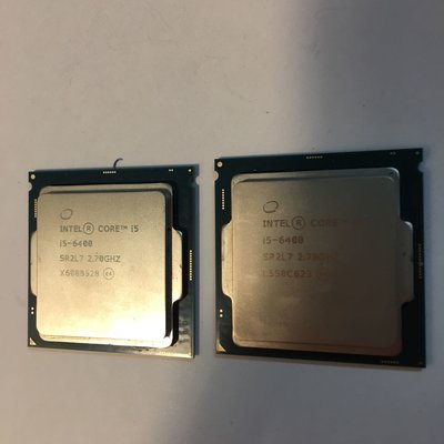 二手CPU Intel i5 6400 CPU 2.7 GHz 中央處理器