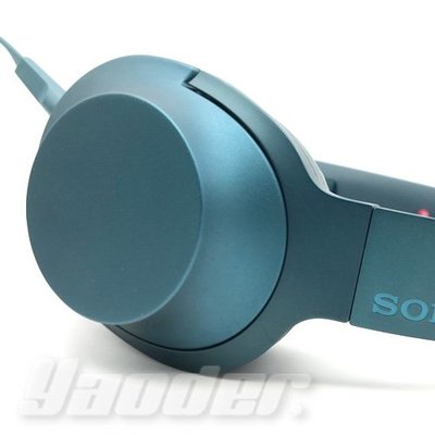 【福利品】SONY MDR-100AAP 藍(4) Hi-Res 高音質 耳罩式耳機☆送收納袋
