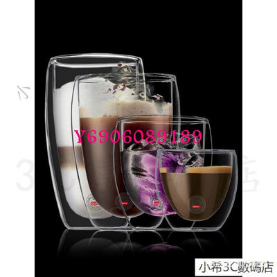 【樂園】Bodum PAVINA 250ml/350ml/450ml 雙層玻璃杯 一組兩入原廠蛋杯/真空保溫杯 3ZSI