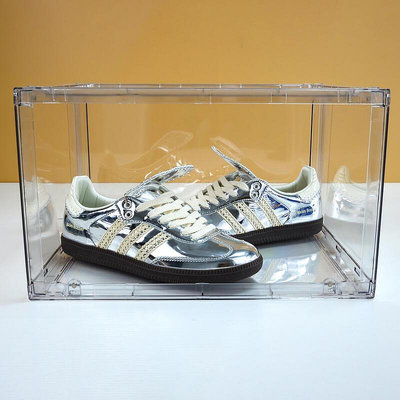 鞋盒運動店Wales Bonner x Samba男女鞋德訓鞋液態銀板鞋IG8181