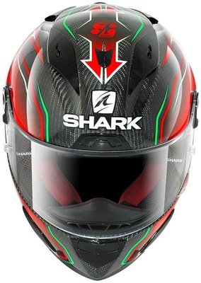 DNS部品 SHARK RACE-R PRO CARBON Guintoli 碳纖維全罩式安全帽