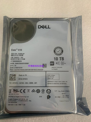 Dell/戴爾10T SAS 12Gb 3.5 0YF87J伺服器硬碟ST10000NM0256 10TB