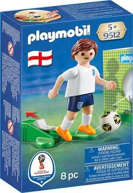 ?PiggyLand?頂溪自取 全新現貨 Playmobil 9512 摩比人 世界杯足球賽 足球人偶 英格蘭 足球