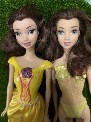 舊版 絕版 美泰兒 美女與野獸 貝兒 公主 迪士尼 迪士尼公主 芭比 娃娃