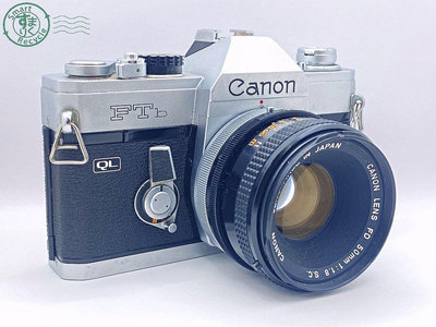 【精品廉售】日本Canon FT b  單眼相機 +鏡頭FD 50mm f1.8 S.C. *原廠貨*廉讓