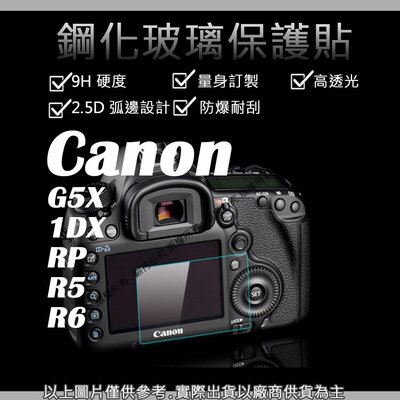 創心 9H 鋼化 玻璃貼 保護貼 CANON G5X 1DX RP R5 R6 觸控 螢幕貼